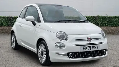 Used Fiat 500 Dolcevita 69 HP (50 kW) 2022 White Hatchback