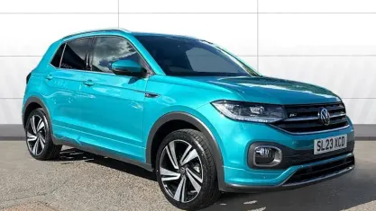Used VW T-Cross R-line 110 HP (80 kW) 2023 Green SUV