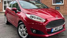 Red Used 2016 Ford Fiesta Zetec Hatchback | £4,600 (Fair price)