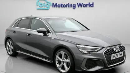 Used Audi A3 Sportback S-Line 150 HP (110 kW) 2023 Grey Hatchback
