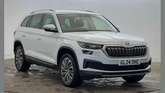 Moon white metallic Used 2024 Skoda Kodiaq SE L Executive SUV | £28,500 (Fair price)