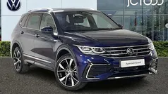 Blue Used 2024 VW Tiguan Allspace R-line SUV | £32,268 (Fair price)