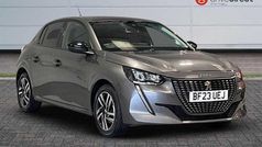 Metallic cumulus grey Used 2023 Peugeot 208 Allure+ Hatchback | £14,650 (Fair price)