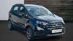 Black Used 2022 Ford Ecosport ST-Line SUV | £13,499 (Fair price)