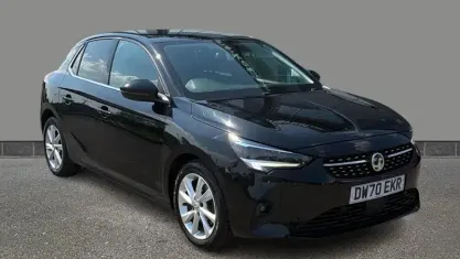 Used Vauxhall Corsa Elite 101 HP (74 kW) 2020 Black Hatchback