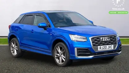 Used Audi Q2 S-Line 150 HP (110 kW) 2020 Blue SUV