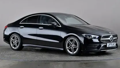 Begagnad Mercedes CLA250 AMG Line Premium Plus 224 HK (164 kW) 2022 Svart Sedan