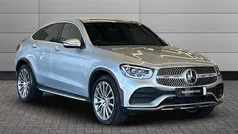 Silver Used 2022 Mercedes GLC300 AMG Line Premium Coupe | £36,693 (Fair price)