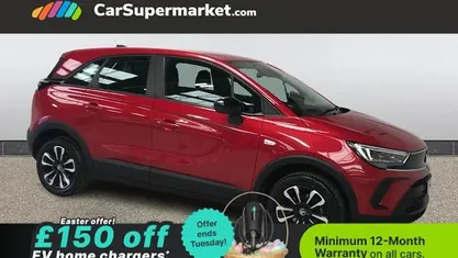 Used Vauxhall Crossland Design Edition 110 HP (80 kW) 2022 Red SUV