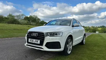 Used Audi Q3 S-line plus 150 HP (110 kW) 2016 White SUV
