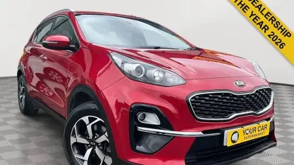 Used Kia Sportage 177 HP (130 kW) 2019 Red SUV