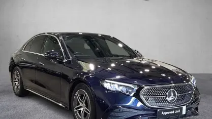 Used Mercedes E200 AMG line 204 HP (150 kW) 2024 Blue Sedan