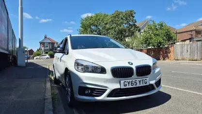 Used BMW 218 Sport Line 136 HP (100 kW) 2016 White Estate