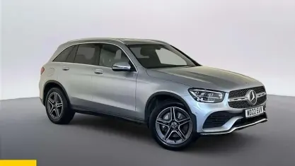 Used Mercedes GLC220 AMG line 194 HP (142 kW) 2022 Silver SUV