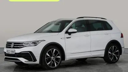 Used VW Tiguan R-line 150 HP (110 kW) 2023 White SUV