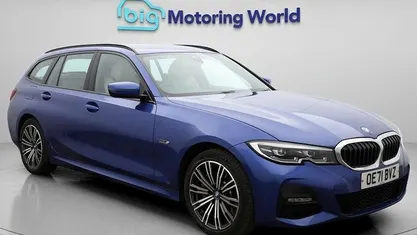 Used BMW 330e M Sport 292 HP (214 kW) 2022 Blue Estate
