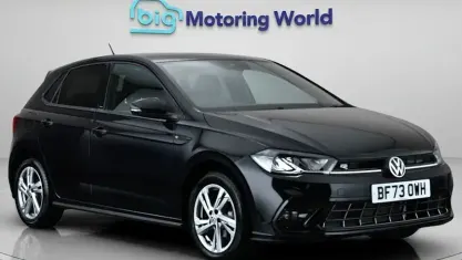 Used VW Polo R-line 95 HP (69 kW) 2023 Black Hatchback