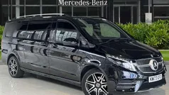 Black Used 2023 Mercedes V220 AMG line MPV | £58,990 (Good price)