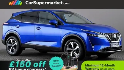 Used Nissan Qashqai N-Connecta 158 HP (116 kW) 2022 Blue SUV