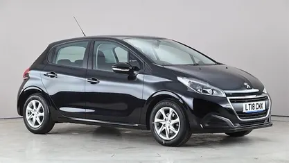Used Peugeot 208 Active 82 HP (60 kW) 2018 Black Hatchback