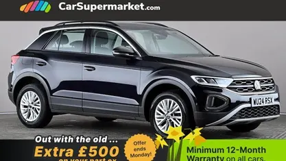 Used VW T-Roc Life 110 HP (80 kW) 2024 Black SUV
