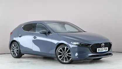 Begagnad Mazda 3 Inclusive 122 HK (89 kW) 2020 Grå Halvkombi
