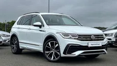 White Used 2022 VW Tiguan R-line SUV | £27,295 (Fair price)