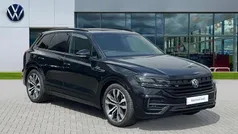 Deep black pearlescent Used 2022 VW Touareg Black Edition SUV | £46,140 (Good price)