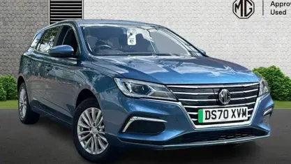 Used MG MG5 EV Excite 114 kW (156 HP) 2021 Blue Estate