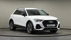 Ibis white Used 2022 Audi Q3 Black Edition SUV | £27,300 (Fair price)