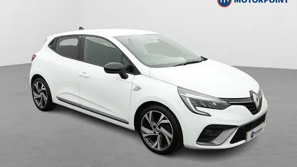 Used Renault Clio V RS Line 90 HP (66 kW) 2023 White Hatchback