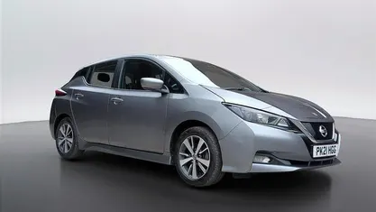 Used Nissan Leaf Acenta 110 kW (150 HP) 2021 Grey Hatchback