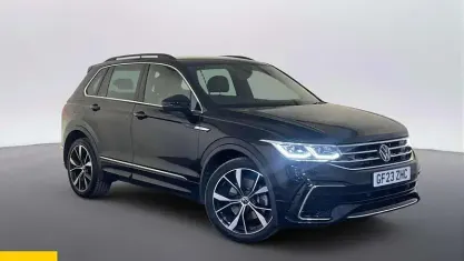 Used VW Tiguan R-line 190 HP (139 kW) 2023 Black SUV