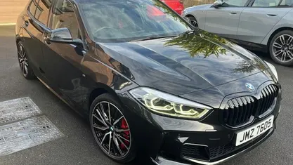 Used BMW 128 Comfort Edition 265 HP (194 kW) 2021 Black Hatchback