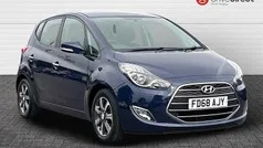 Paint solid blue Used 2018 Hyundai ix20 SE MPV | £8,250 (Fair price)