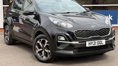 Black Used 2021 Kia Sportage 2 SUV | £16,635 (Fair price)