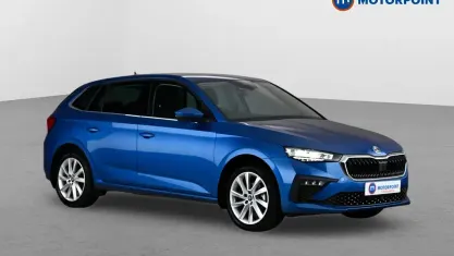 Used Skoda Scala SE L 116 HP (85 kW) 2025 Blue Hatchback