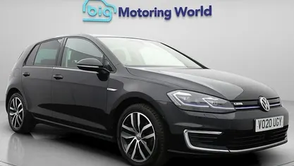 Used VW e-Golf 99 kW (135 HP) 2019 Black Hatchback