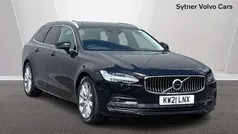 Black Used 2021 Volvo V90 Momentum Estate | £22,000 (Fair price)