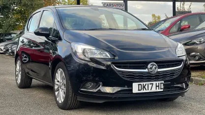 Used Vauxhall Corsa 90 HP (66 kW) 2017 Black Hatchback