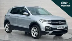 Silver Used 2021 VW T-Cross SEL SUV | £13,590 (Fair price)