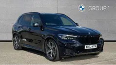 Black Used 2022 BMW X5 M Sport SUV | £47,350 (Fair price)