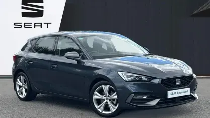 Used Seat Leon FR 131 HP (96 kW) 2023 Grey Hatchback