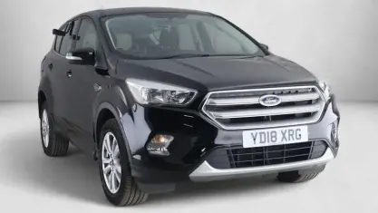 Used Ford Kuga Zetec 120 HP (88 kW) 2018 Black SUV