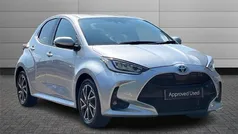 Silver Used 2023 Toyota Yaris Hybrid Design Hatchback | £16,795 (Fair price)