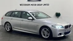 Silver Used 2015 BMW 520 M Sport Estate | £12,000 (Fair price)