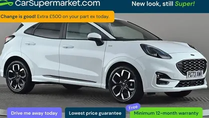 Used Ford Puma ST-Line X 155 HP (114 kW) 2023 White SUV
