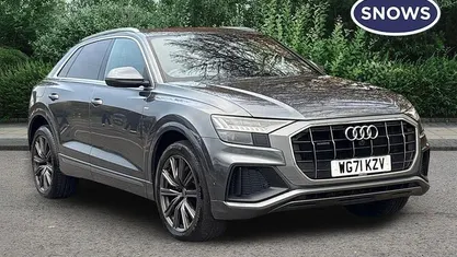 Grey Used 2022 Audi Q8 S-Line SUV | £34,999 (Super price)