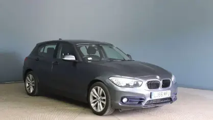 Used BMW 118 Sport Line 136 HP (100 kW) 2017 Grey Hatchback