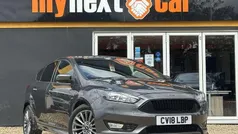 Grey Used 2017 Ford Focus ST-Line Hatchback | £7,490 (Fair price)